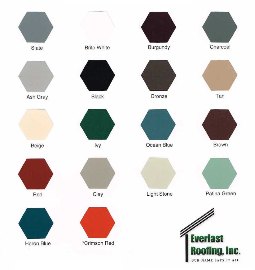 paint finish colors pole barns